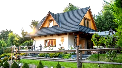 Domek 'Słoneczna 2' z RUSKĄ BANIĄ