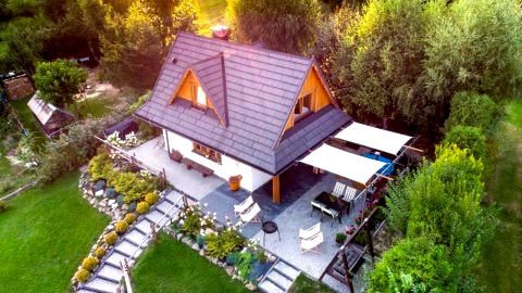 Domek 'Słoneczna 2' z RUSKĄ BANIĄ