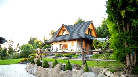 Domek 'Słoneczna 2' z RUSKĄ BANIĄ