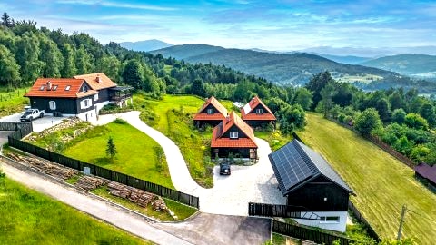 U Pana Boga za piecem, domki w górach z sauną i jacuzzi.