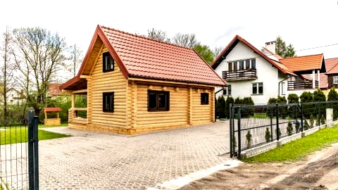 Domek Całoroczny z Bali na Mazurach z Balią Ogrodową 6 Osobowy
