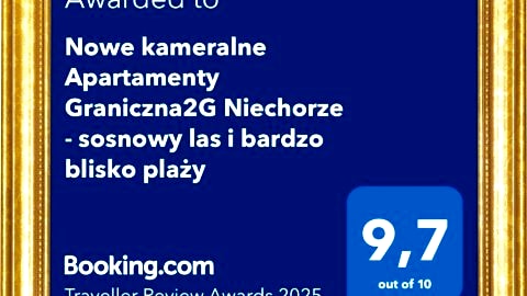 Nowe kameralne Apartamenty Graniczna2G Niechorze - sosnowy las i bardzo blisko plaży