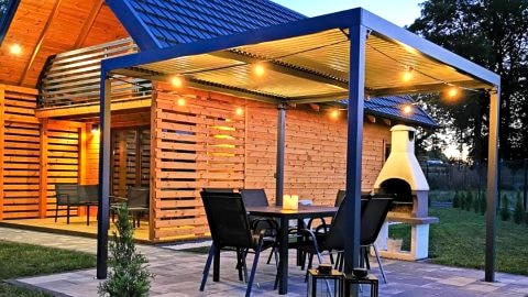 Sauna balia - Nowa Osada Domki przy plaży - całoroczne domki na Mazurach