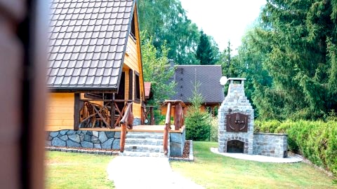 Domek za Księżycem - azyl z balią, kominkiem i prywatnym ogrodem, Ustroń