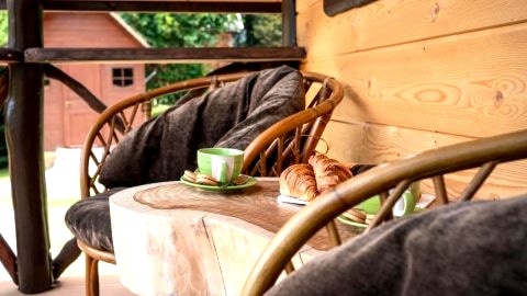 Domek za Księżycem - azyl z balią, kominkiem i prywatnym ogrodem, Ustroń