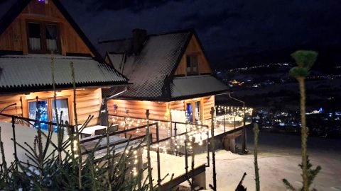 Domki Widokowe Wooden Luxury Chalet with Private Jacuzzi