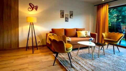 Willa i Wzgórze Jerrego Apartamenty i pokoje z widokiem na góry