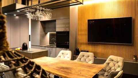 Ekskluzywny Apartament z prywatną sauną Jodłowa 12 widok na Skrzyczne