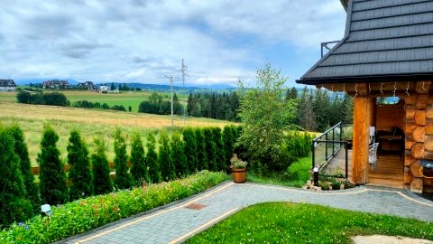 Góralski domek z bali SAŁAS