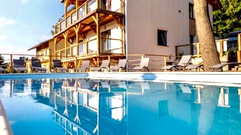 Apartamenty Larice - balia lub sauna sesja gratis ten weekend, morsowanie w basenie