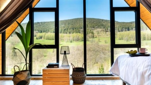 Osada Za gorami za lasami - Domki z widokiem na Snieznik