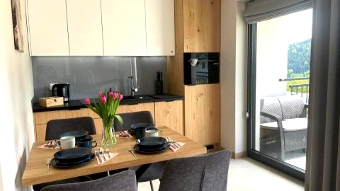 Apartament TOSIA Szczyrk z widokiem na góry i garażem
