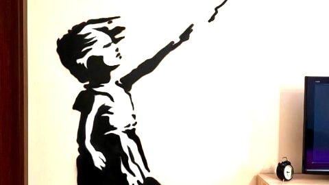 "Banksy" Art