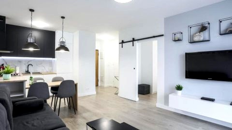 Apartament Gdańsk blisko Starego Miasta z widokiem na Marine