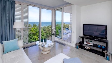 Apartament Playa Baltis 66 z widokiem na morze