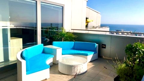 SEA TOWERS PENTHOUSE 28-29 Two-Floors Sea View Panoramic Terrace 110m2 Jacuzzi