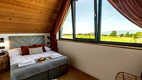 Białka i Skałka domki z jacuzzi i widokiem na góry - jacuzzi and mountain view