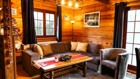Chatka Wald - Przytulny dom z kominkiem i dużym ogrodem | Góry (8 os.)