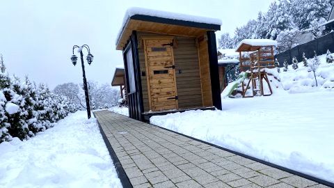 Domki z jacuzzi i sauną
