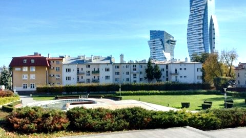 Apartament nad fontanną