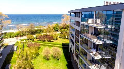 Prywatny Apartament Morgan w Arka Medical Spa **** z widokiem na morze