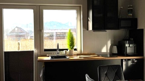 Apartament z widokiem na góry 