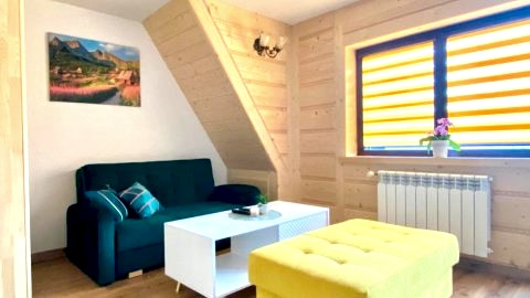 Apartament Chowańcówka z widokiem na góry obok stoków narciarskichblisko basenów