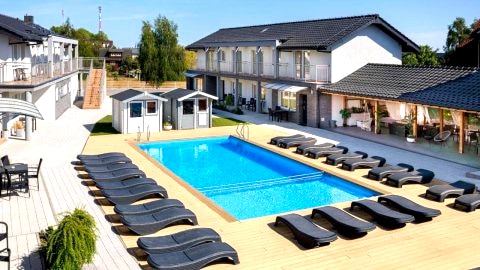 SEO2 Rewal - Apartamenty z osobnym wejściem, grzany basen, darmowe sauny, parking, grill, wifi