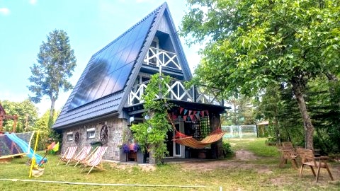Grygielówka nad jeziorem - sauna & jacuzzi