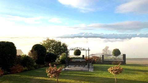 Pokoje u Chmielaków - Huba z widokiem na Jezioro Czorsztynskie Tatry i Pieniny Balia