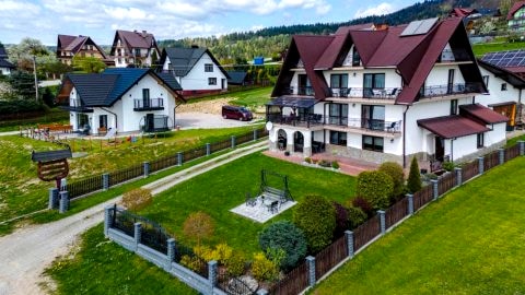 Pokoje u Chmielaków - Huba z widokiem na Jezioro Czorsztynskie Tatry i Pieniny Balia