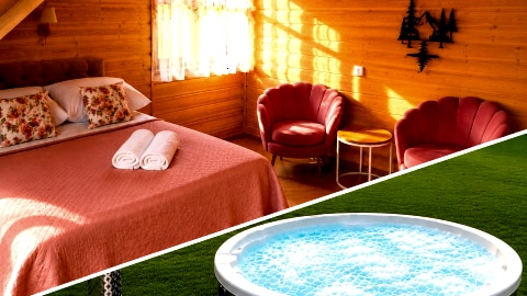 Domki w górach Monika z jacuzzi 