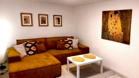 salon, pokój wypoczynkowy Apartament Zosia