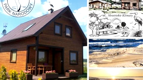Domek z Klimatem całoroczny w otulinie Słowińskiego Parku Narodowego