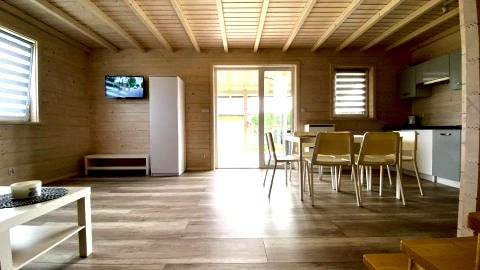 M-MAZURIA Domki letniskowe całoroczne MAZURY GIŻYCKO - z sauną i jacuzzi Fuleda