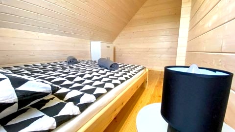 M-MAZURIA Domki letniskowe całoroczne MAZURY GIŻYCKO - z sauną i jacuzzi Fuleda