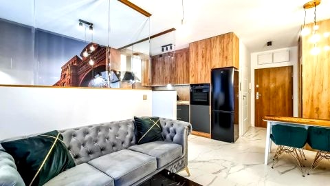 Gold Apartament przy Księżym Młynie - Garaż - Dostęp na Kod - FV