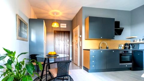 Apartament UKIEL PARK 30 przy Plaży Miejskiej - klimatyzacja,free parking,FV