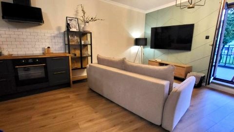 Komfortowy Apartament Przy Bramie Targowej z tarasem- Old Town