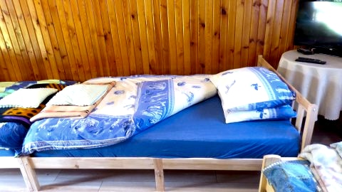 Domek nad Jeziorem Studzienicznym z prywatnym pomostem