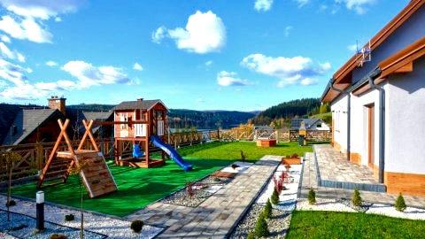 Dom na Wzgórzu SŁOŃCE na wyłączność JACUZZI ELEKTRYCZNE SAUNA ROWERY