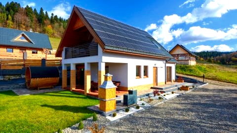 Dom na Wzgórzu SŁOŃCE na wyłączność JACUZZI ELEKTRYCZNE SAUNA ROWERY