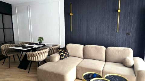 Apartament Stone Hill z basenem i widokiem na góry