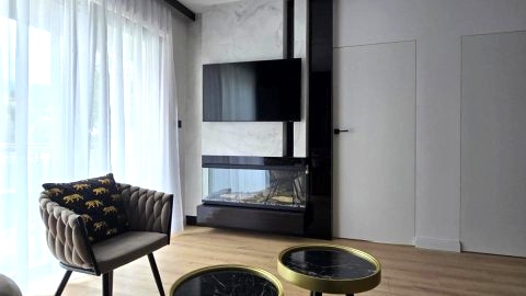 Apartament Stone Hill z basenem i widokiem na góry