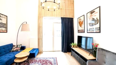 Mrągowo dwupoziomowy Apartament Indygo 85m2 z widokiem na jezioro