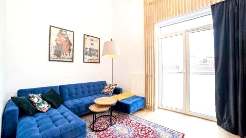 Mrągowo dwupoziomowy Apartament Indygo 85m2 z widokiem na jezioro