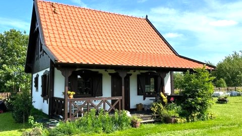 Domek całoroczny na Kaszubach "Kołowrót"