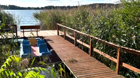 Mazury "Willa Ślimakowo" w Pasymiu - jacuzzi, sauna, pomost, łódka, rower wodny