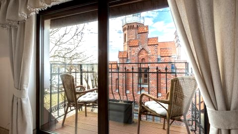 Columbus Apartamenty - z widokiem na morze