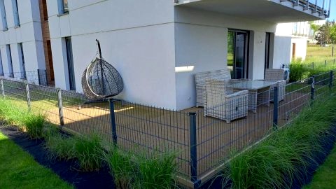 Marina Green Iława - widok na jezioro, ogródek z tarasem, podziemny parking, nawet 6 łóżek